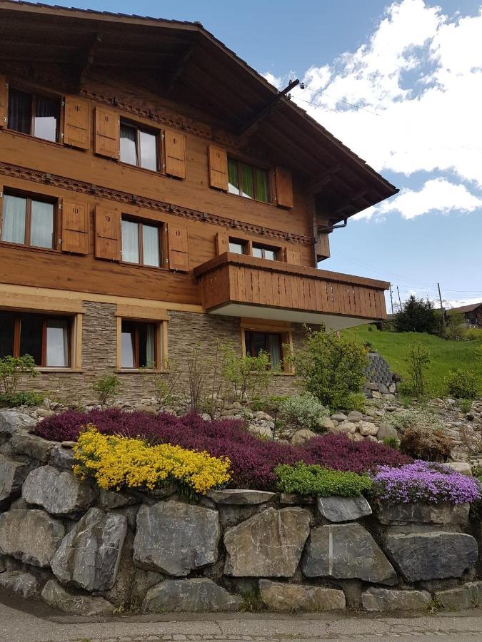 Chalet Grueneggli Adelboden Exterior foto