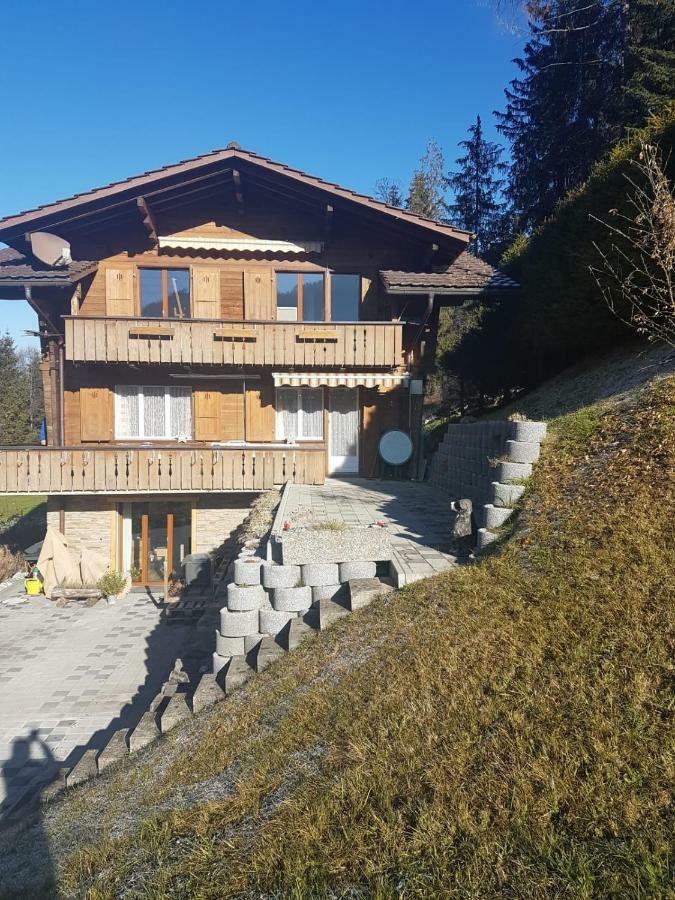 Chalet Grueneggli Adelboden Exterior foto