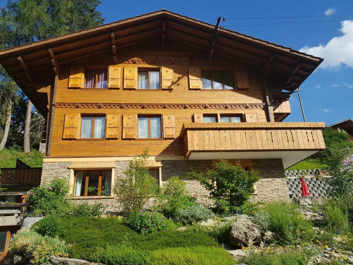 Chalet Grueneggli Adelboden Exterior foto